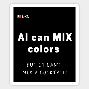 AI can mix colors /black Magnet